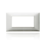 VIMAR 14654.81 - Placca 4M alluminio spazzolato (Plana)