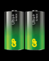 Batterie GP Ultra Plus Alcaline Mezza torcia C: 14 AUP/LR14 Confezone da 2 batterie