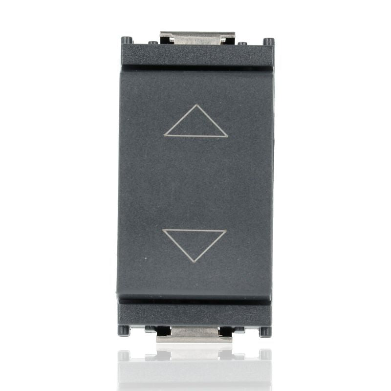 VIMAR 16150 - Pulsante commutatore 1P 10A grigio (Idea)