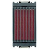 VIMAR 16431.R - Spia Diffusore Rosso Grigio Lampada Siluro O 6,3X28