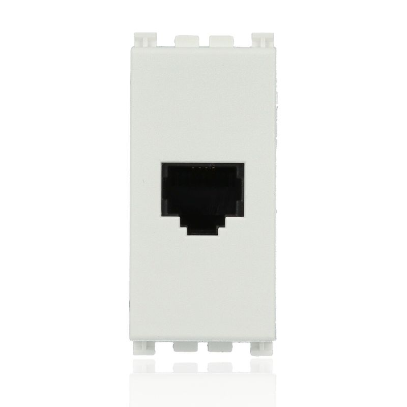 VIMAR 19320.B - Presa RJ11 6/4 Bianco (Arkè)