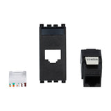 VIMAR 19339.11 - Presa RJ45 Netsafe Cat5e UTP grigio (Arkè)