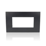 VIMAR 19654.71 - Placca Classic 4M nero (Arkè)