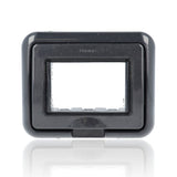 BTICINO 24603L - Coperchio Ip55 Da Incasso, Per Scatola 503E Di 3 Moduli  O Luna, Antracite - LivingLight