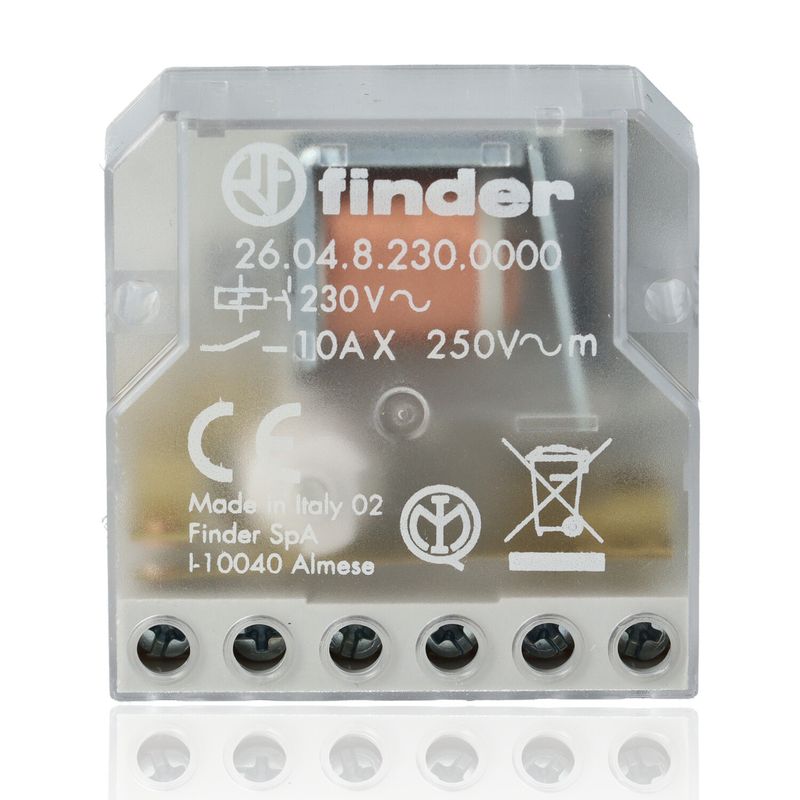 FINDER 260482300000 - Relè Commutatore Ad Impulsi 10A