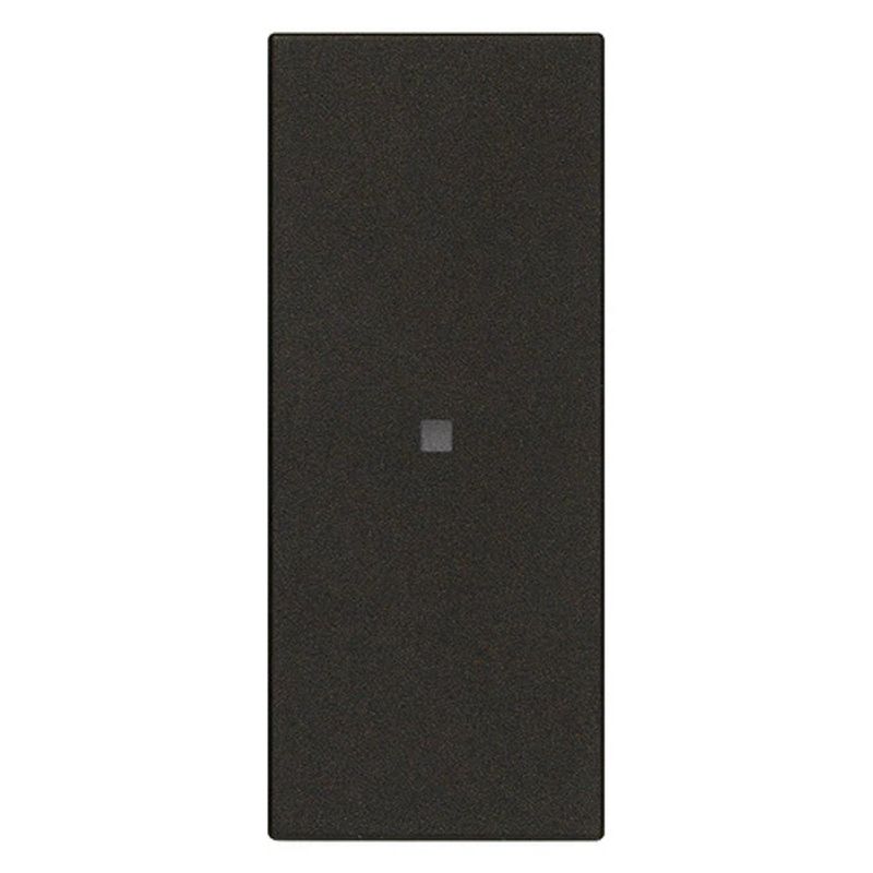 VIMAR 30000A.G - Interruttore 1P 10AX assiale nero - Linea