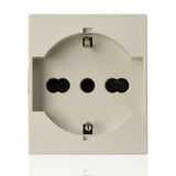 VIMAR 30210.C - Presa Schuko Bipasso canapa 16A 250V - Linea