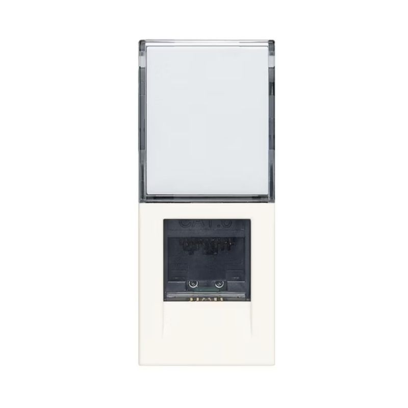 VIMAR 30339.13B - Presa Dati RJ45 Vimar Linea con connettore Netsafe CAT6
