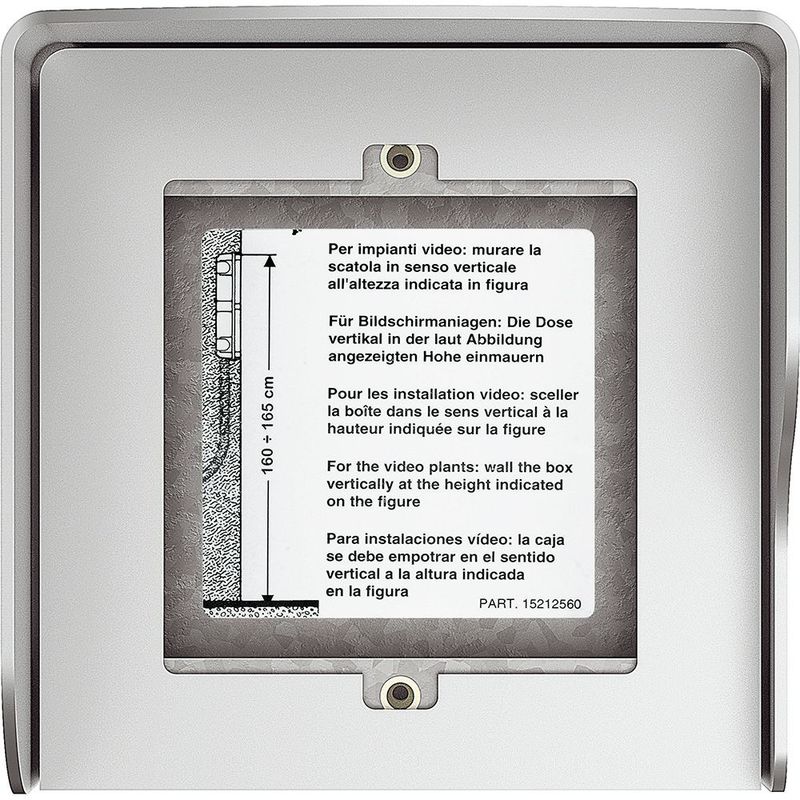 BTICINO 350611 - Scatola superficiale 1 modulo - Allmetal