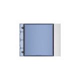 BTICINO 352201 - Frontale targa finitura Allmetal