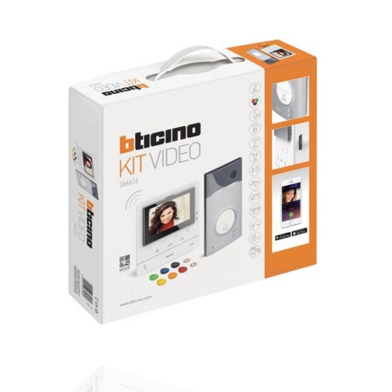 BTICINO 364614 - Kit vivavoce monofamiliare con videocitofono connesso