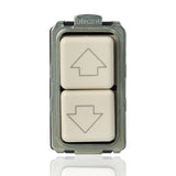 BTICINO 5055/1 - Doppio Pulsante 1P No 10A Con Frecce Indicative - Magic