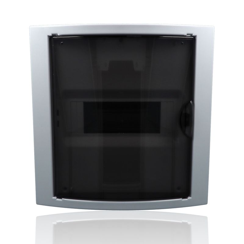SOLERA 5108PF - Centralino da arredo da Incasso con Portello - bianco - 8M (alternativa Gewiss GW40225tb)
