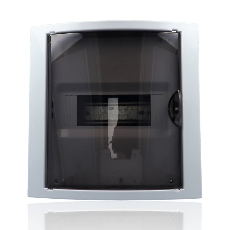 SOLERA 5108PFHGW - Centralino da arredo da Incasso per pareti leggere con Portello - bianco - 8M