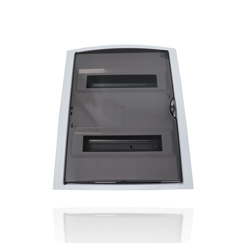 SOLERA 5250PF - Centralino da arredo da Incasso con Portello - bianco - (14x2) 28M (alternativa Gewiss GW40223tb)