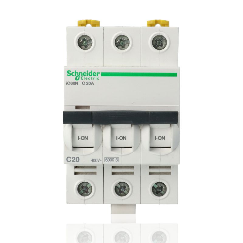 SCHNEIDER A9F79320 - Magnetotermico Acti9 iC60N 3P C 20A 6000A 10kA