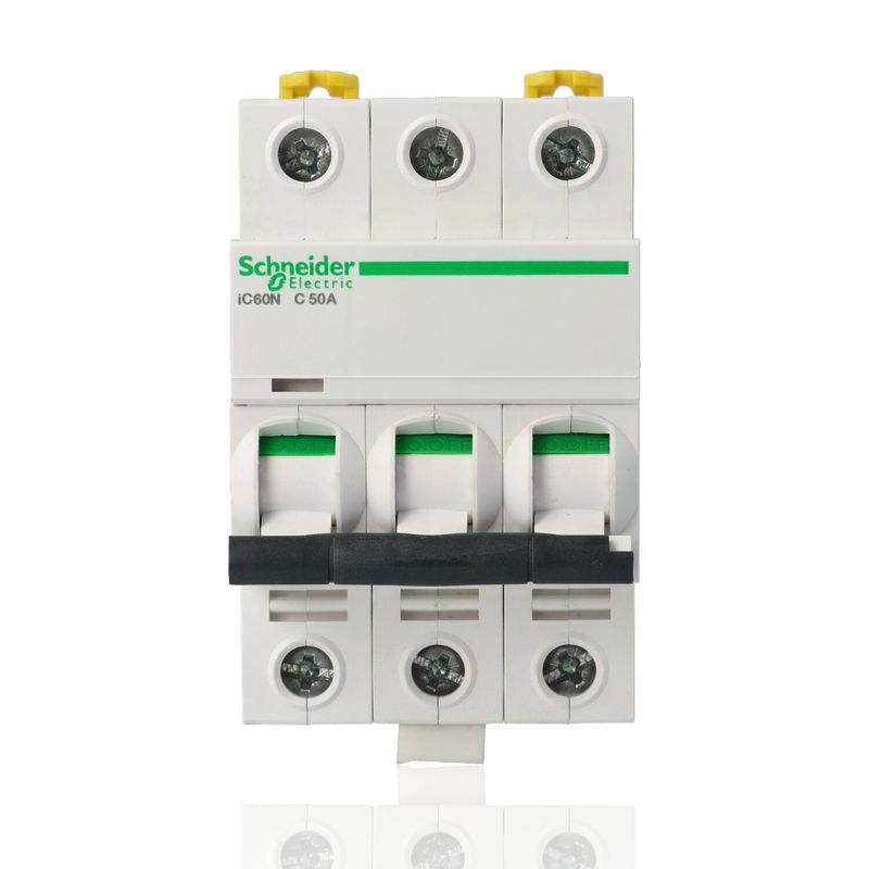 SCHNEIDER A9F79350 - Interruttore magnetotermico iC60N 3P C 50A 6000A