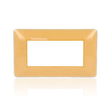 BTICINO AM4804CAB - Placca 4 Moduli - Ambra - Materiale Tecnopolimero - Matix