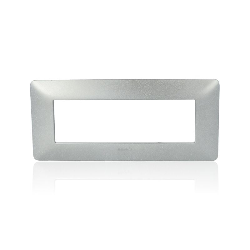 BTICINO AM4806TBC - Placca 6 Moduli - Bianco Calce - Materiale Tecnopolimero - Matix