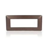 BTICINO AM4806TGG - Placca 6 Moduli - Marrone Caffe - Materiale Tecnopolimero - Matix