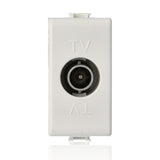 BTICINO AM5202P10 - Presa TV Coassiale Passante Terminale - Bianco - Matix