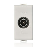BTICINO AM5202P14 - Presa Coassiale Passante, Attenuazione 14Db - Bianco - Matix