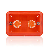 GEWISS GW24403 - Scatola ad alta capienza per serie civili modulari - big box - halogen free - 3 moduli - 119x80x50