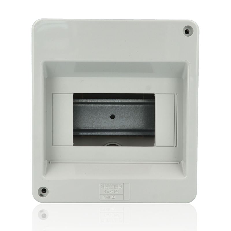 GEWISS GW40024 - Centralino Parete 6 Moduli Senza Porta IP40