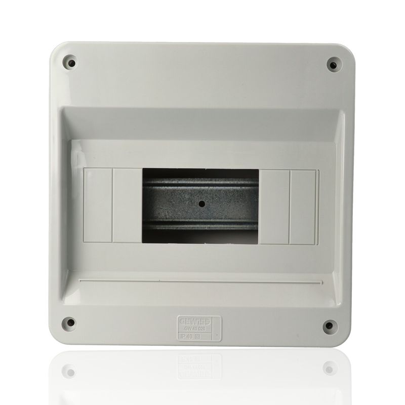 GEWISS GW40026 - Centralino Parete 8 Moduli Senza Porta IP40