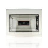 GEWISS GW40605 - Centralino protetto - da Incasso - porta trasparente fumé con telaio estraibile - 12M IP40