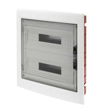 GEWISS GW40609 - Centralino protetto - da Incasso - porta trasparente fumé con telaio estraibile - 36M IP40