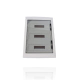GEWISS GW40610 - Centralino protetto - da Incasso - porta trasparente fumé con telaio estraibile - 54M IP40