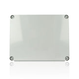 GEWISS GW44208 - Scatola di derivazione con coperchio a vite - IP56 - dim. int. 240x190x90 - pareti lisce - Grigio