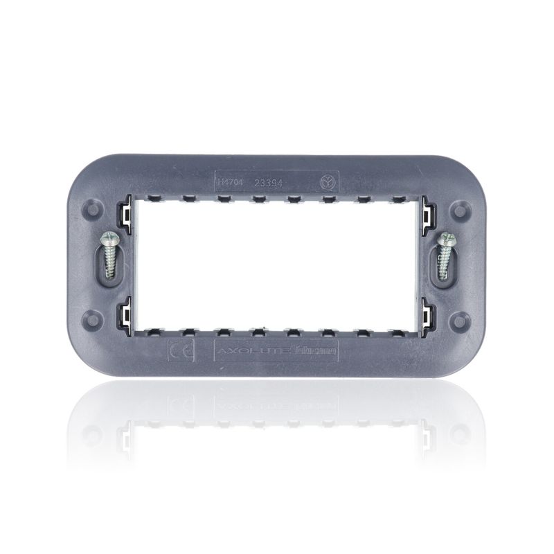 BTICINO H4704 - Supporto In Resina Caricata Vetro A 4 Moduli - Axolute