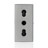 BTICINO HC4180 - Presa 2P+T 10/16A 250 Vac - Bipasso Interasse 19Mm E 26Mm - Alveoli Schermati - Tech - Axolute