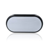 Plafoniera LED ovale, 12W, 220Vac, Luce Naturale, Nera