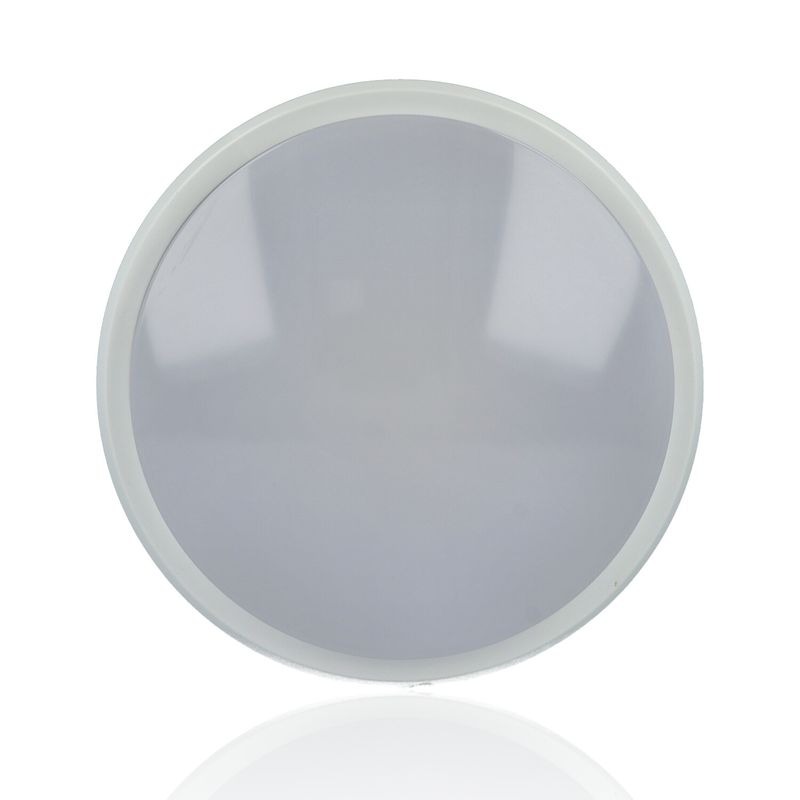 Plafoniera LED tonda con rilevatore di presenza, 12W, 220Vac, Luce Naturale, Bianco