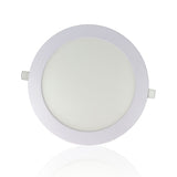 Faretto LED rotondo da incasso ultrasottile diam.225mm, 18W, 220Vac, Luce Calda - Bianco
