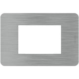 BTICINO JA4803ES - MatixGO - Placca 3P Steel