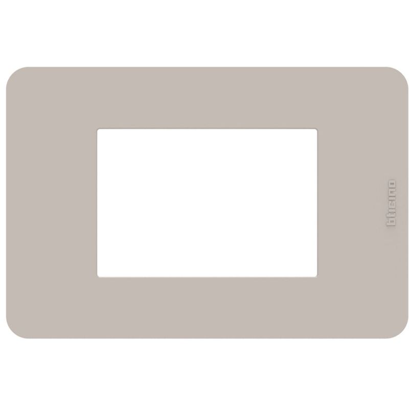 BTICINO JA4803TS - MatixGO - Placca 3 moduli Sand