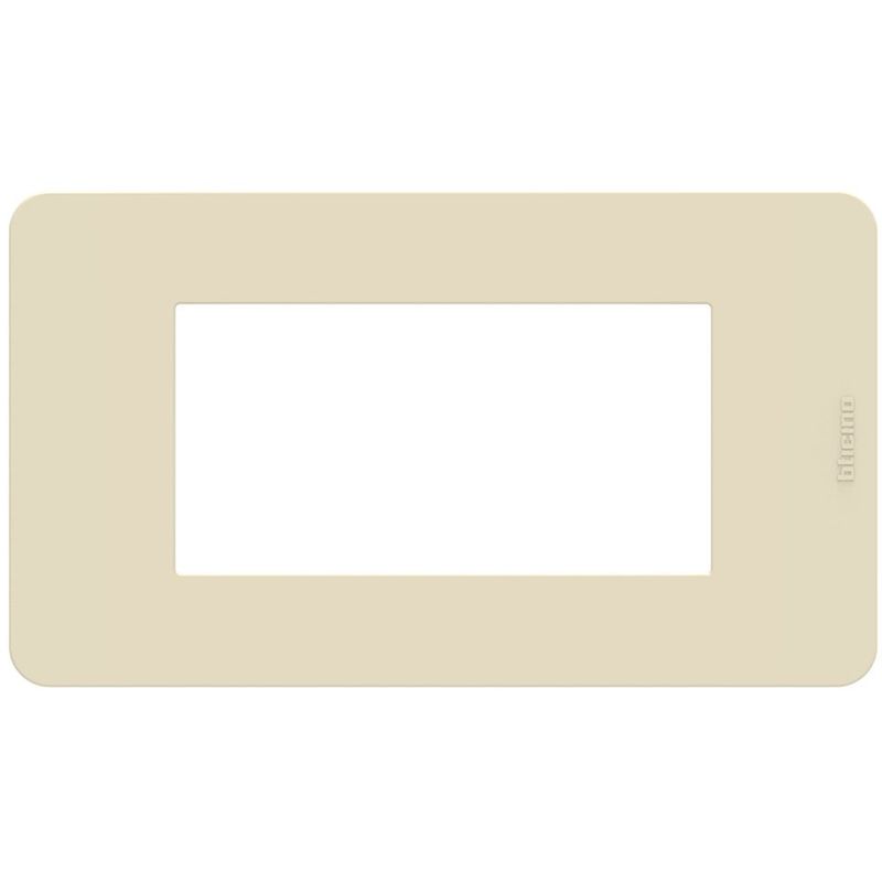 BTICINO JA4804TI - Placca 4 Moduli Avorio - Matix Go