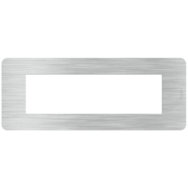 BTICINO JA4807EA - MatixGO - Placca 7P Aluminum