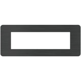 BTICINO JA4807EN - MatixGO - Placca 7P Black Nickel