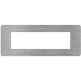 BTICINO JA4807ES - MatixGO - Placca 7P Steel