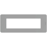 BTICINO JA4807JG - MatixGO - Placca 7P Grey