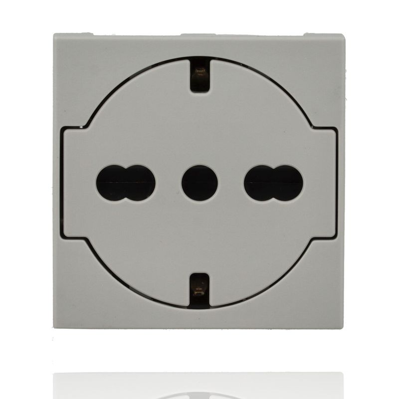 BTICINO JG4140A16F - MatixGO - Presa ITA P40 FLAT - Grigio