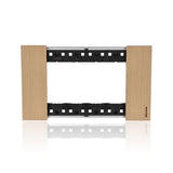 BTICINO KA4804LM - Placca  4 Moduli - Rovere - Now