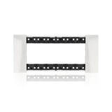 BTICINO KA4806DW - Placca  6 Moduli - Ghiaccio - Now