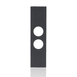 BTICINO KG09 - Cover Per Presa Tv Doppia - Nero - Now