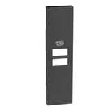 BTICINO KG13C - L.NOW - cover caricatore 2USB 1M nera